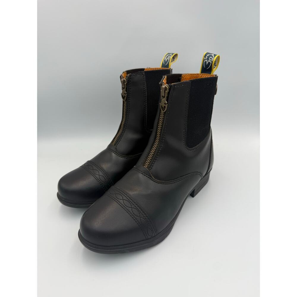 Moretta Clio Paddock Short Riding Boot Black Women's 5